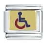 Golden Italian Charm Tone Handicap Symbol