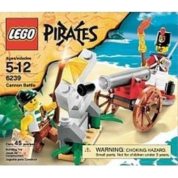 41Y7SECKPTL Lego Pirates Cannon Battle 6239