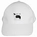 Border Collie White Cap Hat