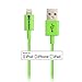 [Apple MFi Certified] Cable Matters Lightning Cable in Green 3.3 Feet/1 Meter