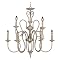 Elegant 9-Light Chandelier - Pewter