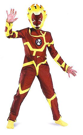 Disguise Ben 10 Costume #6786 Heatblast (Child Size 4 6) 41Y7UNG YOL Disguise Ben 10 Costume #6786 Heatblast (Child Size 4 6)