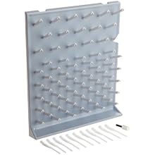 Kartell 259184 Polystyrene Laboratory Glassware Drying Rack, 24" Height