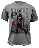 Darren Collison Indiana Pacers Titanium Caged Player Soft Hand Pigment-Dyed Premium T-Shirt