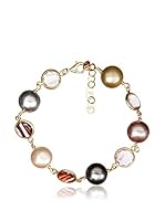 Silver Luxe Pulsera Ideal, Synthetic Pearl