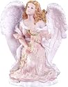 Angel Kneeling With Rose