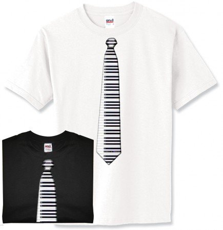 Piano Tie 2 - Tuxedos Women's Cut T-Shirt