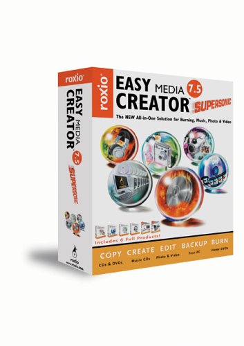 Buy Roxio Easy Media Creator 7.5 Supersonic online at Discounted New and Used prices. Delivered to your door with Off-The-Bookshelf.