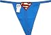 

SuperGirl - Rear 'S' Logo Blue String Thong for women