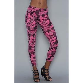 Buy *NYC Boutique The Newspaper Legging in,Leggings for Women