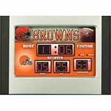 Cleveland Browns NFL Scoreboard Desk & Alarm Clock