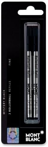 Wholesale CASE of 10 - Montblanc Rollerball Pen Refills-Rollerball Pen Refill, Fine Pt, 2/PK, Black