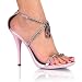 4 3/4 Inch Sexy Bridal Shoes High Heeled Shoes Back Zip With Rhinestones