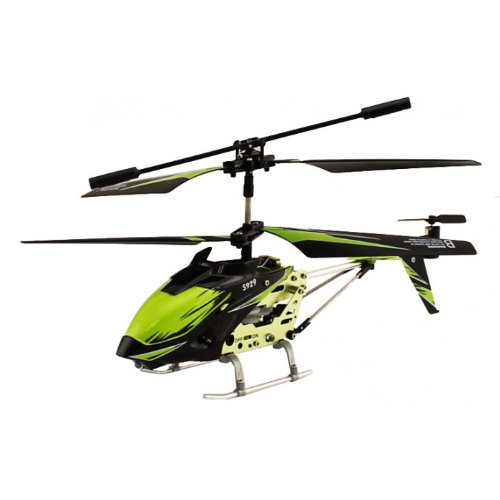 Swift S929 Electric RC Helicopter GYRO 3.5CH LED RTF w/ Built In Turbo (Colors May Vary)-image