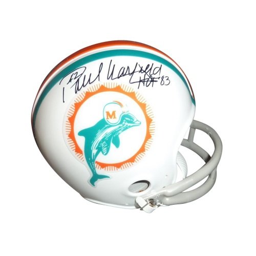 Paul Warfield Autographed Miami Dolphins (Throwback) Mini Helmet w/ 
