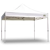 Caravan Canopy 10 by 10 Traveler Commercial Instant Canopy, White