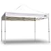 Caravan Canopy 10 by 10 Traveler Commercial Instant Canopy, White