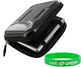 Memory Foam Hard Shell Case (Candy Black) for Sony MHS-PM5 bloggie HD Video ....