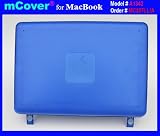 Blue mCover® Hard Shell Cover Case for A1342 White Unibody MacBook 13-inch (Model No. A1342, Order # MC207LL/A MC516LL/A, released after Oct. 20, 2009)