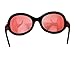 Red Lens Gothic Sunglasses Oversized Sexy Glasses Cosplay DJ Pon
