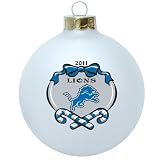 NFL Detroit Lions Large 3 1/4" Ornament - 2011 Collectible Series