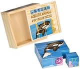 Aquatic Wooden 6 - in - 1 Puzzles - B0009J6BAA