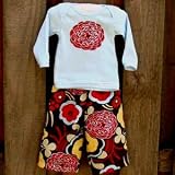 Zinnia Bloom Lounge Set Size: 18-24 Months