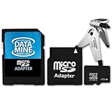 Blazing 4GB MicroSD Memory Card with MiniSD & StandardSD Adapters for Samsu ....