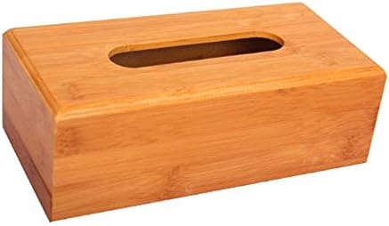 Mastone Bamboo Rectangular Tissue Box Dispenser