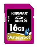 KINGMAX 16 GB HIGH SPEED WATERPROOF - SDHC Class 10 Ultra High Performance  ....