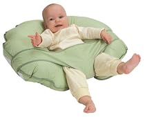 Leachco Cuddle-U - Nursing Pillow And More - Sage Pin Dot
