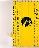 NCAA Iowa Hawkeyes Shower Curtain
