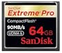 Sandisk 64GB SanDisk Extreme Pro CompactFlash Card, 90MB/s (SDCFXP-064G-A91)