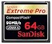 Sandisk 64GB SanDisk Extreme Pro CompactFlash Card, 90MB/s (SDCFXP-064G-A91)
