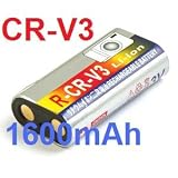Maxim - Rechargeable CR-V3 Digital Camera Battery, High output 1600mAh, for NIKON COOLPIX 2100, 2200, 3100, 3200, 4100. By Maxim Foto Supplies