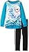 Disney Girls' 2 Piece Frozen Elsa Sweatshirt and Legging Set