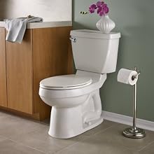 American Standard Champion Right Height Elongated Toilet Bowl with Bolt Caps