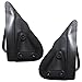 Brock Replacement Pair Set Manual Side View Mirrors Sail Mounted Compatible with Pickup without vent window 8794089147 8791089149