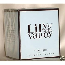 Henri Bendel LILY OF THE VALLEY Scented Candle in Glass Jar