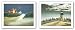Rainbow Fleet and Summer Rental Set by Lowell Herrero 16"x12" Art Print Poster