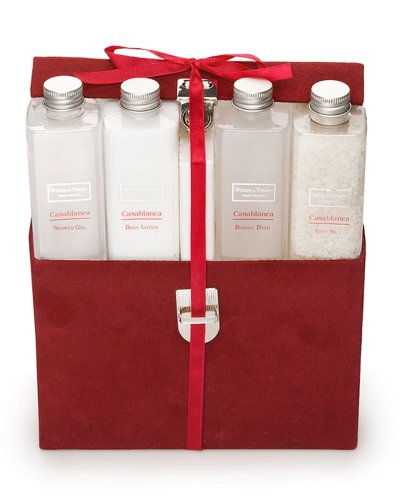 Winter In Venice - Casablanca Suede Box - Pamper Gift Set