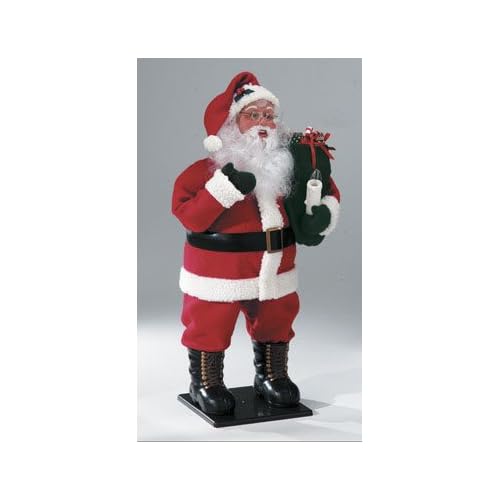 HOLIDAY CREATIONS 24521 XMAS SANTA ANIMATED