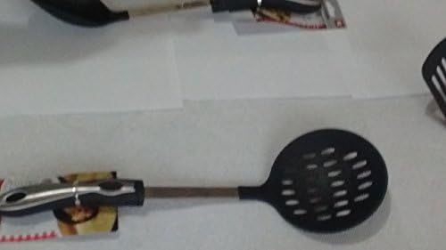 Supreme Chef Valley Handle Skimmer Kitchen Utensil - Durable TPR handle, Comfort grip handle, Dishwasher safe