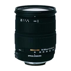 Sigma 18-200mm F3,5-6,3 DC HSM OS stabilisiertes Objektiv (72mm Filtergewinde) f�r Nikon