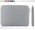 iBenzer - Deluxe Laptop Sleeve Bag Cover Case For all 15-inch laptop computers - Macbook Pro 15'' / Macbook Pro retina display 15'' (Gray BH-MP15GY)