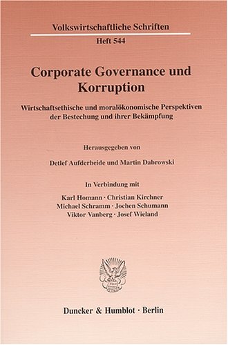 Corporate Governance und Korruption