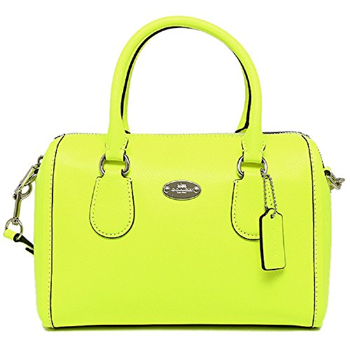 Coach Crossgrain Leather MINI Bennett Satchel 34697