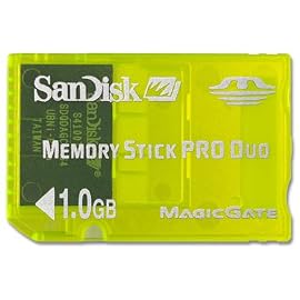 SanDisk製メモリースティックPROデュオ1GB<YELLOW>