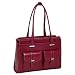 Mcklein Alexis Italian Leather Ladies' Briefcase (96546) (Red)