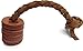 Leather Tug Dog Toy - Disk